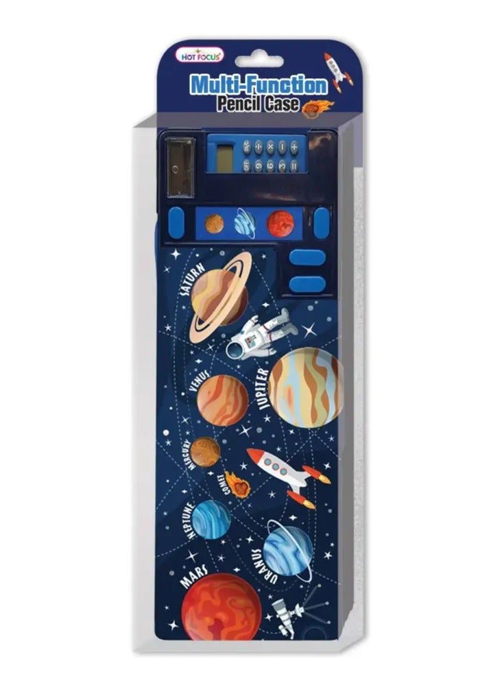 Hot Focus Multi-Function Pencil Case, Space - Image 2